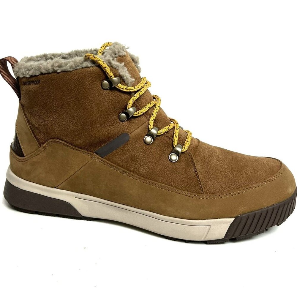The North Face Women's Sierra Mid Lace WP Boot Size 8 Suede Leather